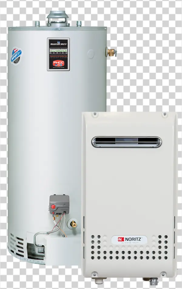 Water Heater and Tankless Heater PNG Transparent