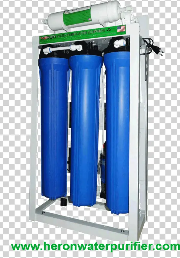 Heron Water Purification System Transparent Background PNG