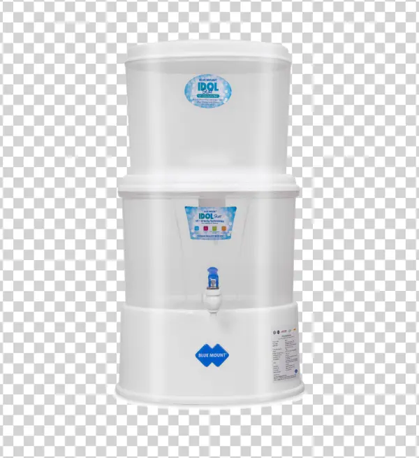 Blue Mount Water Purifier PNG Transparent Background
