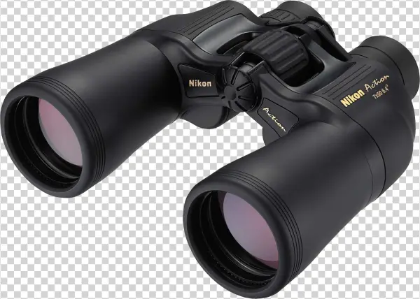 Nikon Action Binoculars Transparent Background