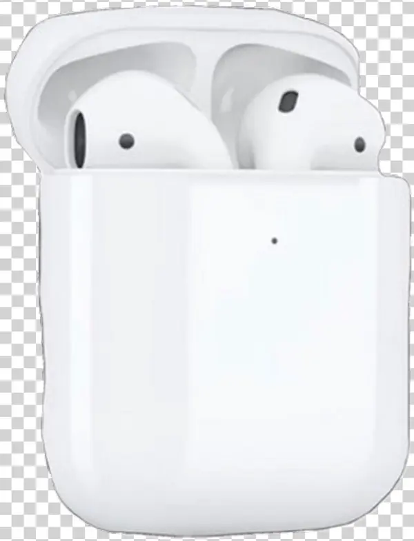 AirPods in Charging Case PNG Transparent