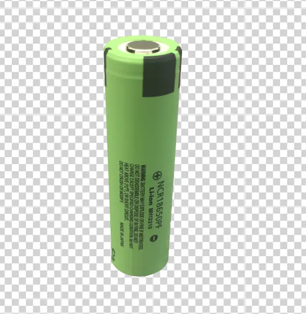 18650 Li-ion Battery PNG Transparent Background
