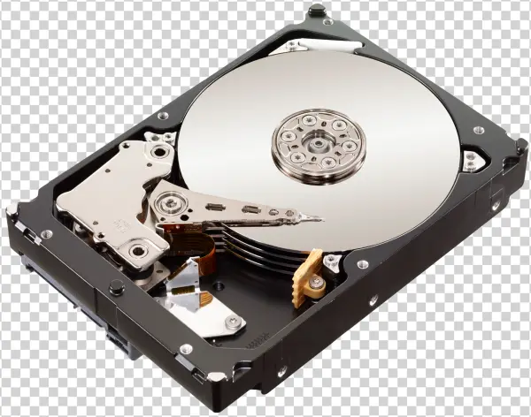Open Hard Drive PNG Transparent Background