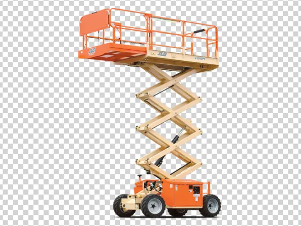 JLG Scissor Lift PNG Transparent Background
