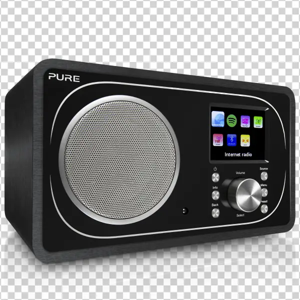 Pure Smart Internet Radio PNG Transparent Background