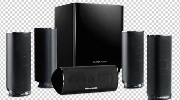Harman Kardon Home Theater Speaker System PNG