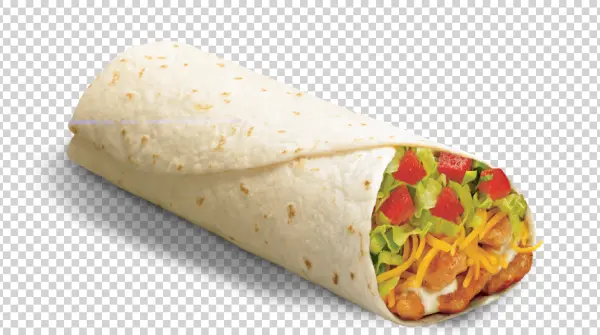 Chicken Burrito PNG Transparent Background