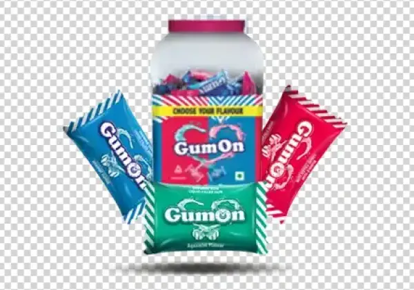 GumOn Chewing Gum Collection PNG Transparent