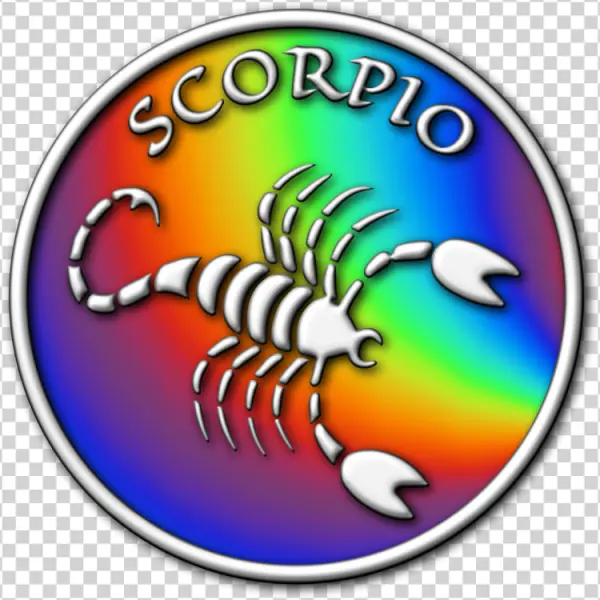 Rainbow Scorpio Zodiac Sign Icon PNG