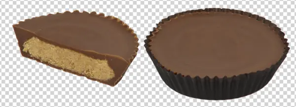 Chocolate Peanut Butter Cups PNG Transparent