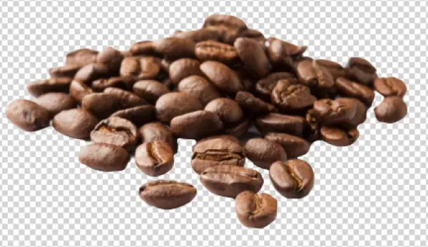 Roasted Coffee Beans Pile PNG Transparent