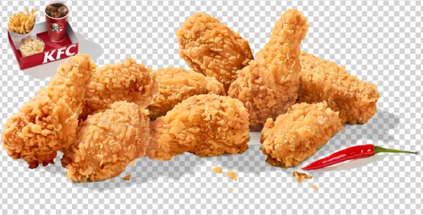 KFC Crispy Chicken & Meal Transparent PNG