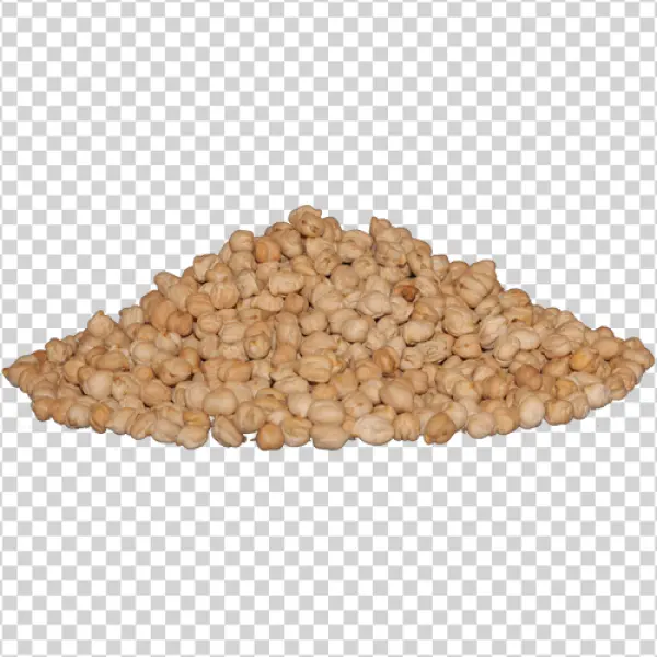 Pile of Dried Chickpeas PNG Transparent Background