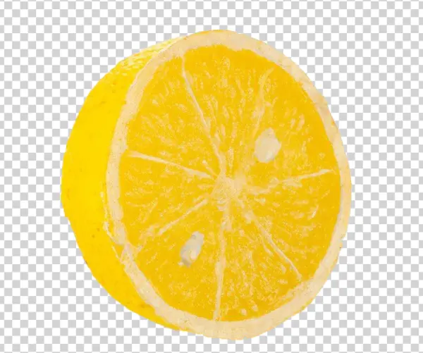Lemon Slice PNG Transparent Background