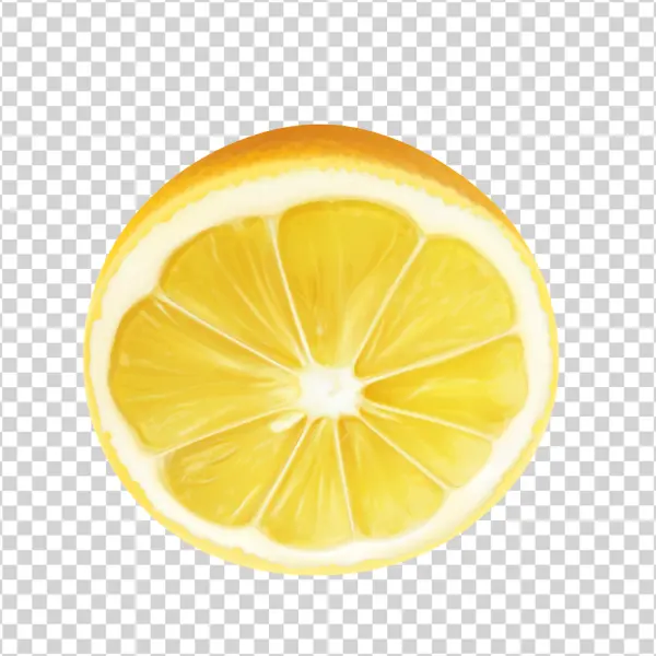 Lemon Slice PNG Transparent Background