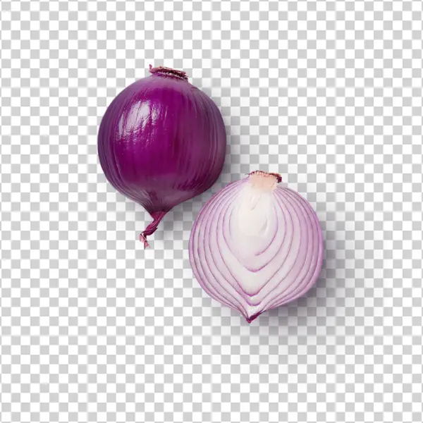 Red Onion PNG Transparent Background