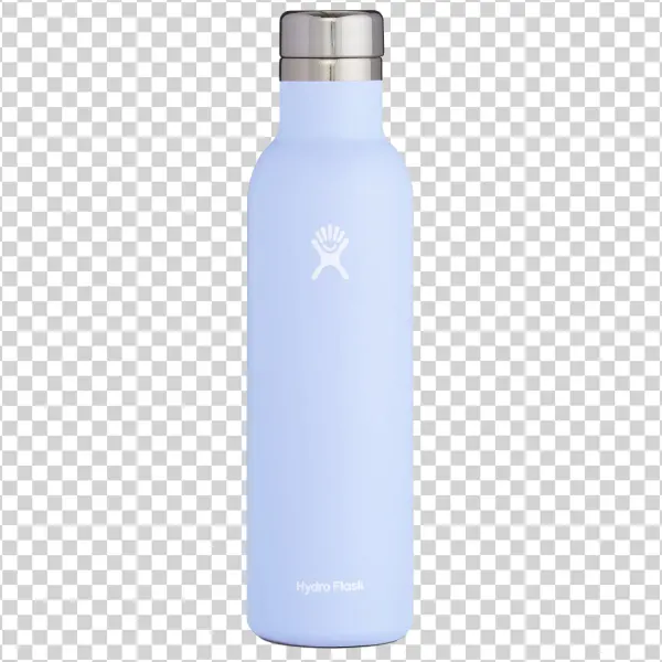 Light Blue Hydro Flask Bottle PNG Transparent