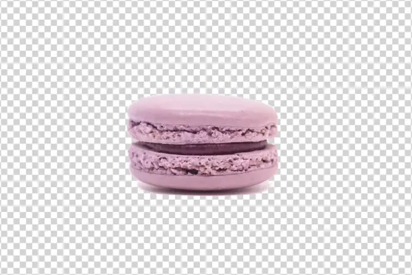 Purple Macaron PNG Transparent Background