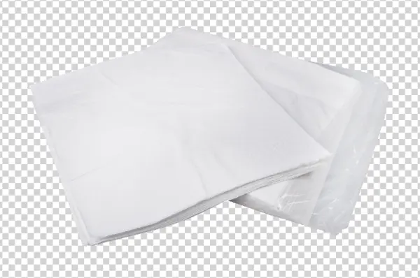 Stack of White Paper Napkins PNG Transparent