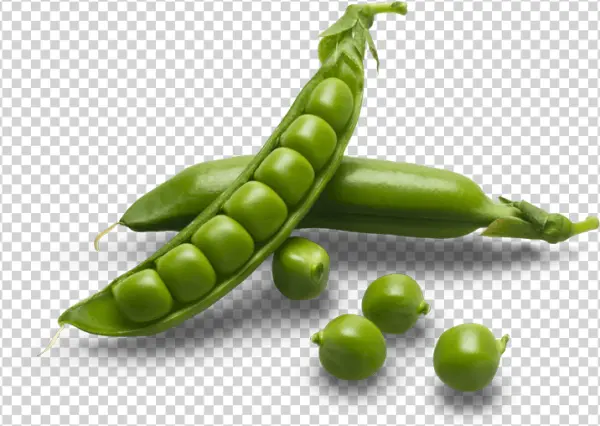 Fresh Green Peas Pods PNG Transparent Background