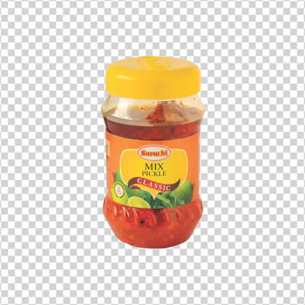 Suruchi Mix Pickle Jar PNG Transparent Background