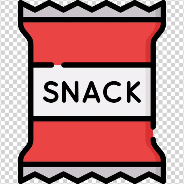 Snack Bag PNG Transparent Background