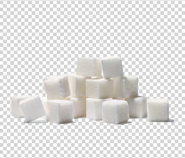 Pile of Sugar Cubes PNG Transparent Background