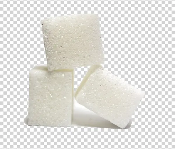 Three Sugar Cubes PNG Transparent Background
