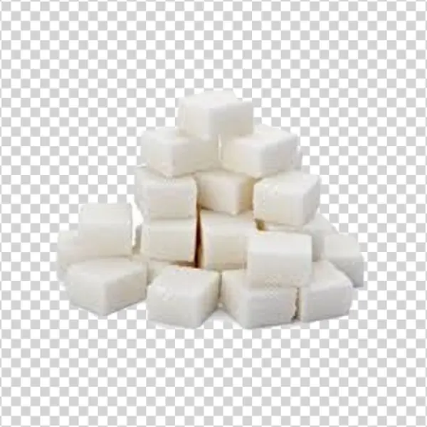 Pile of Sugar Cubes PNG Transparent Background