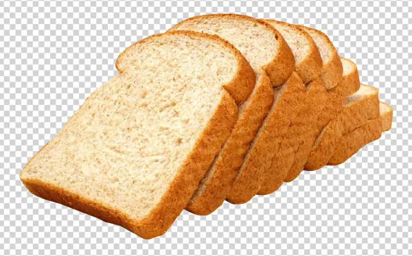 Whole Wheat Sliced Bread PNG Transparent