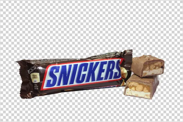 Snickers Chocolate Bar PNG Transparent Background