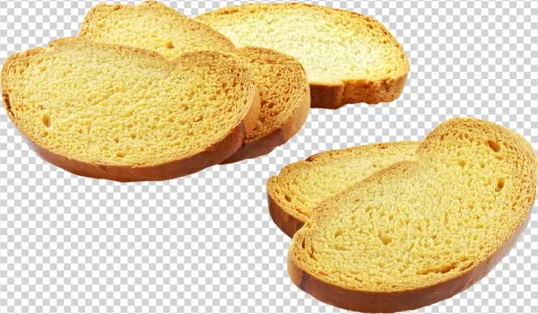 Toasted Bread Slices PNG Transparent Background
