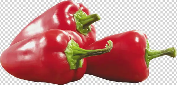 Red Sweet Peppers PNG Transparent Background