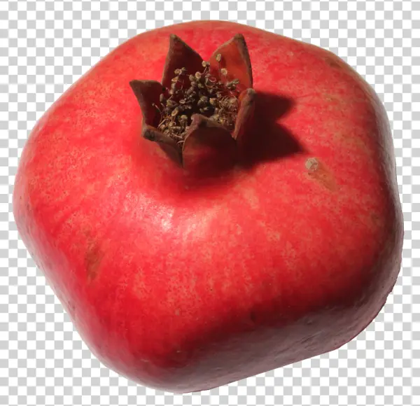 Red Pomegranate Fruit PNG Transparent Background