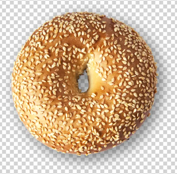 Sesame Bagel PNG Transparent Background