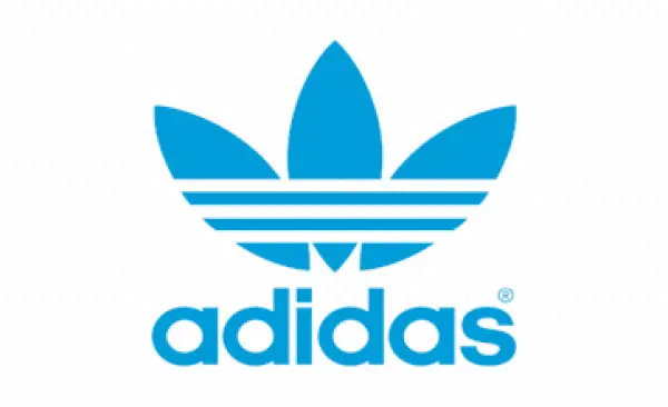 Adidas Trefoil Logo Blue PNG Transparent
