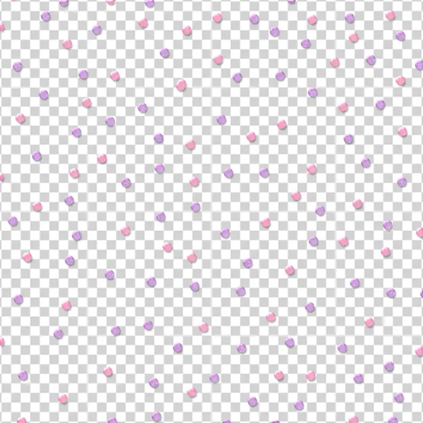 Pink and Purple Glitter Dots PNG Transparent Background