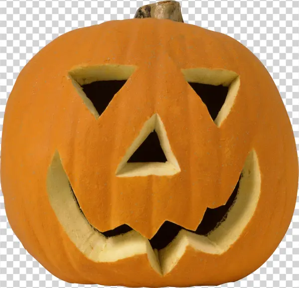 Jack-o'-lantern Pumpkin PNG Transparent Background