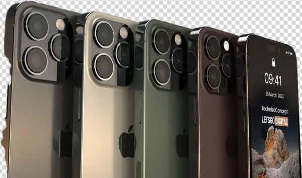iPhone 14 Pro Lineup PNG Transparent Background