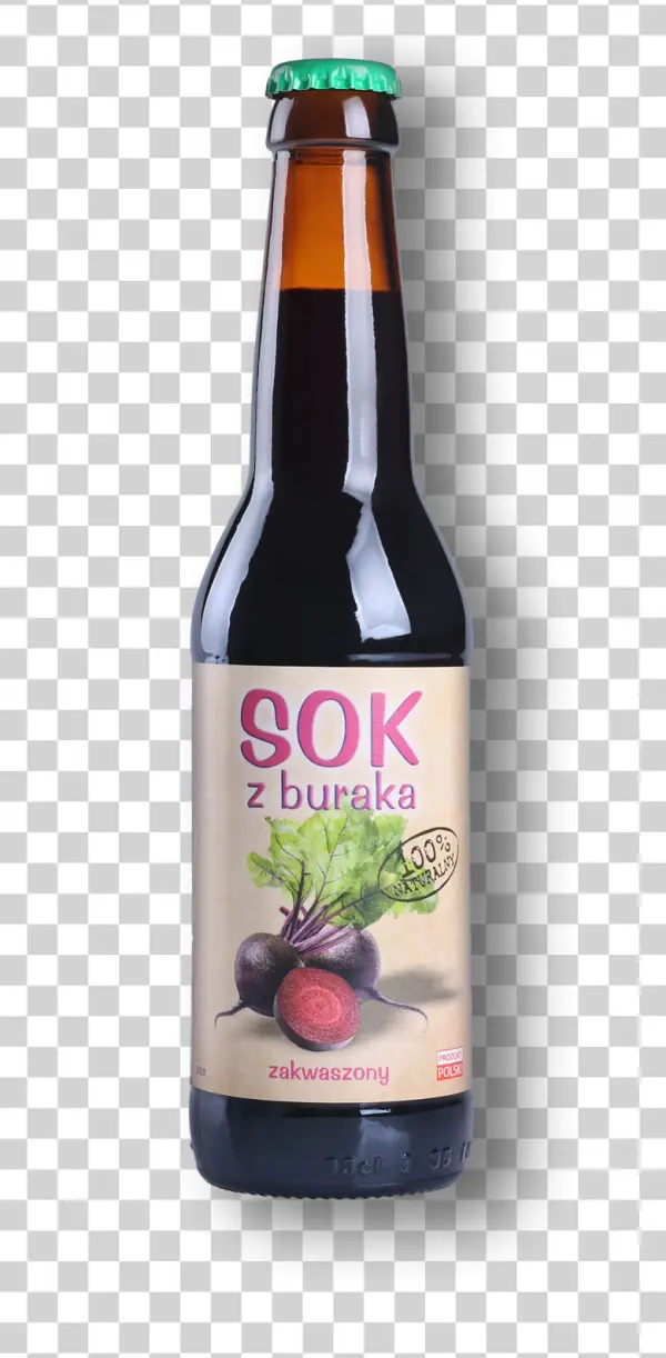 Beetroot Juice Bottle PNG Transparent Background