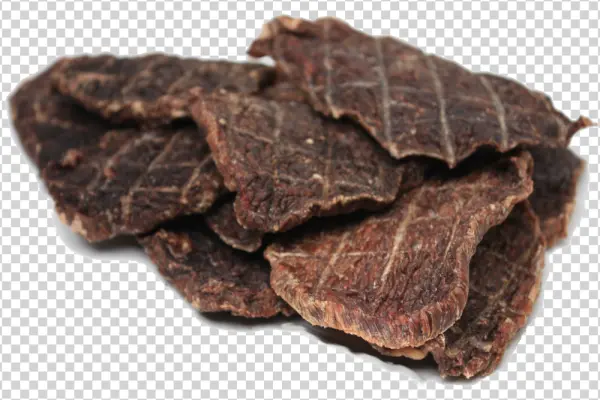 Beef Jerky Pile PNG Transparent Background