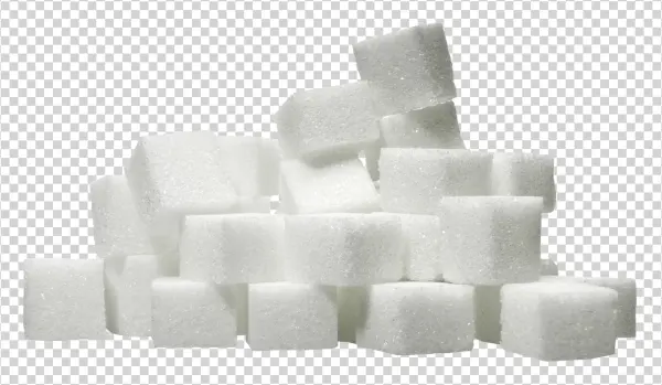 Sugar Cubes Stack Transparent Background