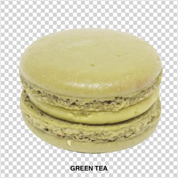 Green Macaron PNG Transparent Background