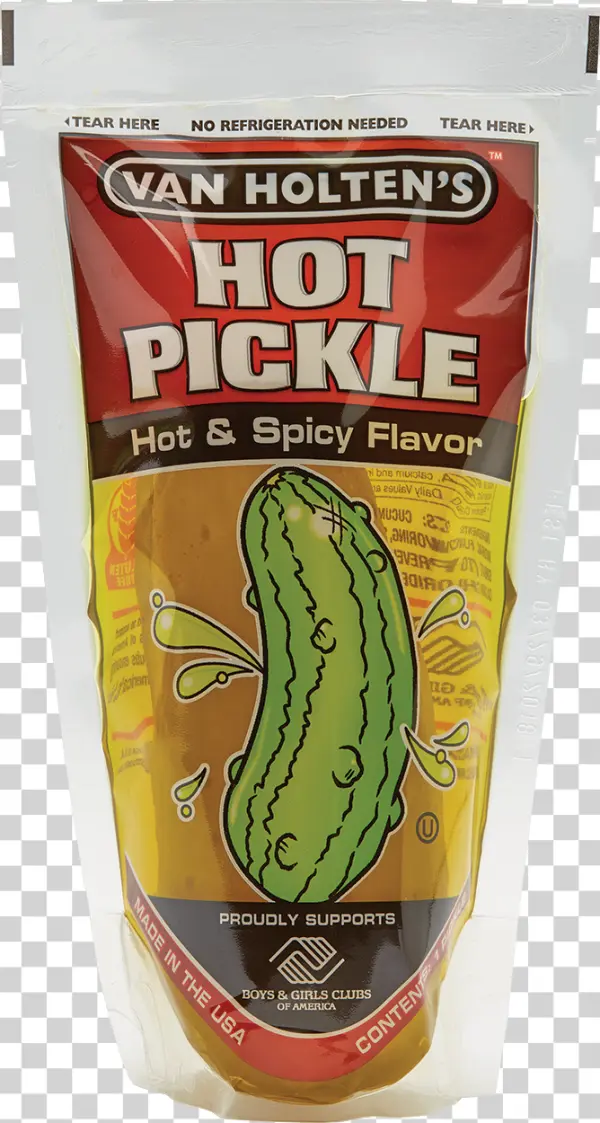 Van Holten's Hot Pickle Pouch PNG Transparent