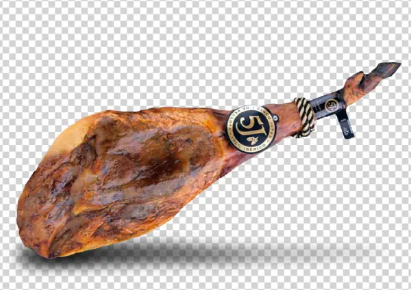 Authentic Spanish Jamón Ibérico de Bellota PNG