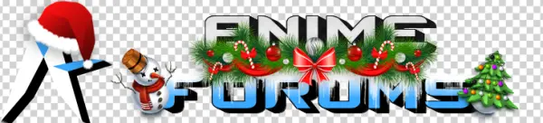 Anime Forums Christmas Logo PNG Transparent