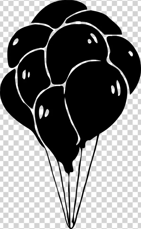 Solid Black Transparent Background