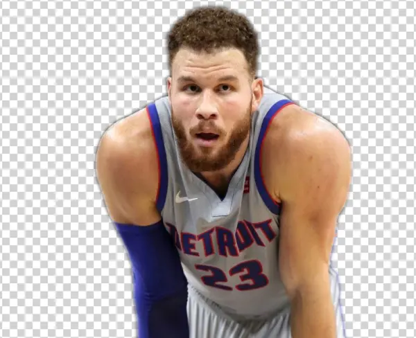 Blake Griffin Detroit Pistons Jersey PNG Transparent