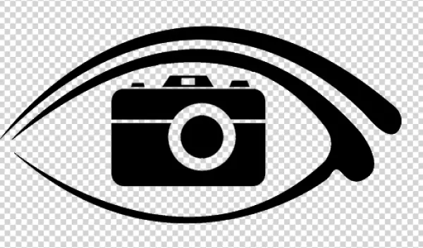 Minimalist Camera Outline Icon PNG Transparent