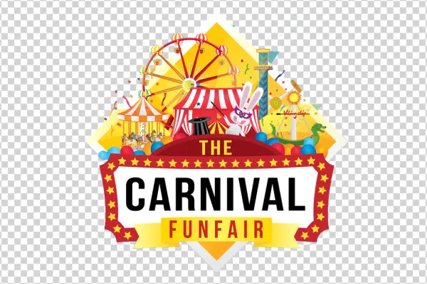 The Carnival Funfair Event Logo PNG Transparent